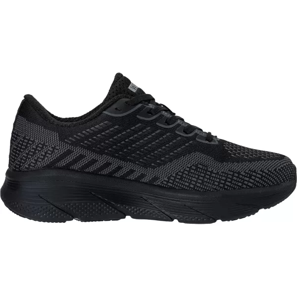 WHITIN Mens Max Cushioned Running Shoes  Superior Comfort Yet Remaining StabilityS62  All Black