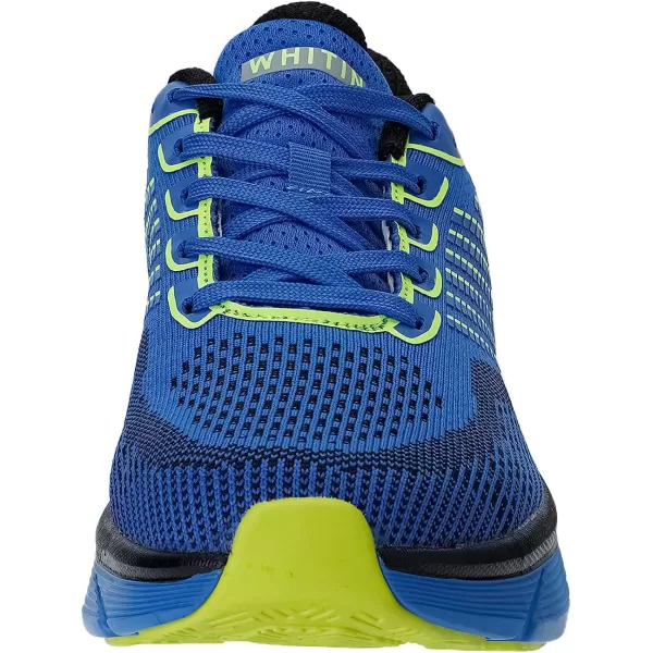 WHITIN Mens Max Cushioned Running Shoes  Superior Comfort Yet Remaining StabilityS62  Blue