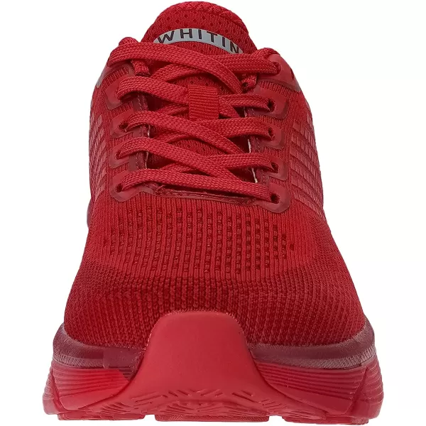 WHITIN Mens Max Cushioned Running Shoes  Superior Comfort Yet Remaining StabilityS62  Red