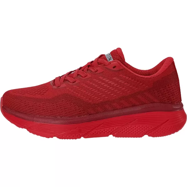 WHITIN Mens Max Cushioned Running Shoes  Superior Comfort Yet Remaining StabilityS62  Red
