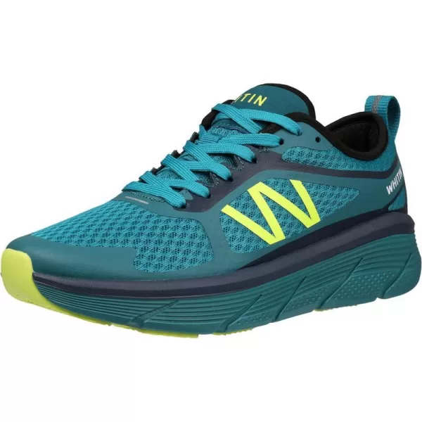 WHITIN Mens Max Cushioned Running Shoes  Superior Comfort Yet Remaining StabilityS6  Dark Green