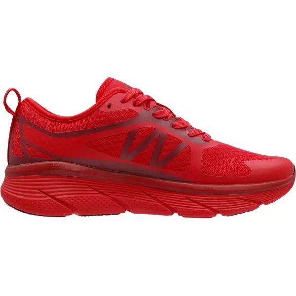 WHITIN Mens Max Cushioned Running Shoes  Superior Comfort Yet Remaining StabilityS6  Red