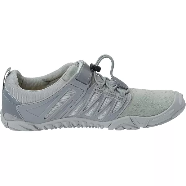 imageWHITIN Womens Barefoot ampamp Minimalist Shoe  Zero Drop Sole  Trail RunnerW30  Grey