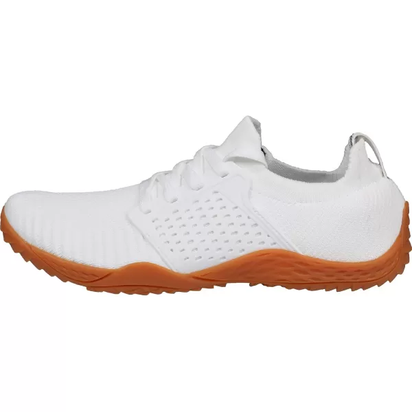 imageWHITIN Womens Barefoot ampamp Minimalist Shoe  Zero Drop Sole  Trail RunnerW63  WhiteGum