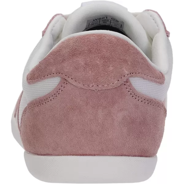 imageWHITIN Womens Wide Toe Box Barefoot Shoes  Suede Patchwork DesignPink White