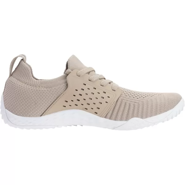 imageWHITIN Mens Barefoot Running Shoes  Minimalist CrossTrainer  Zero Drop SoleW63 Taupe