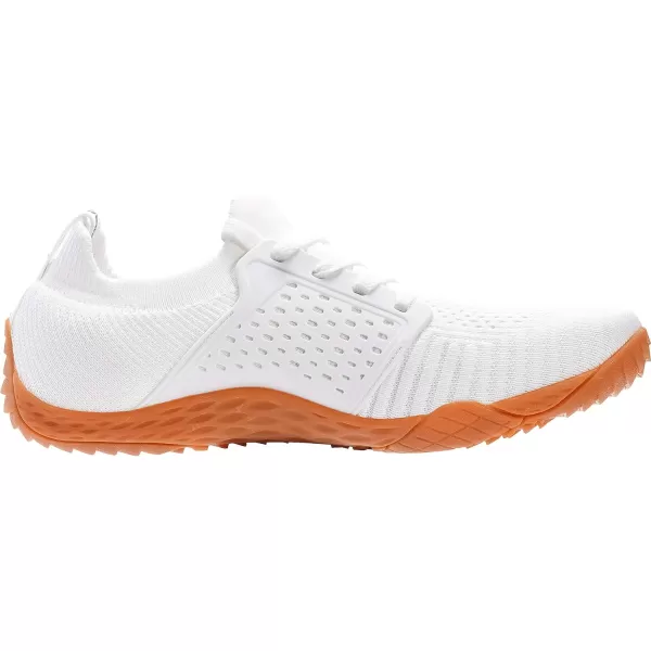 imageWHITIN Mens Barefoot Running Shoes  Minimalist CrossTrainer  Zero Drop SoleW63 WhiteGum