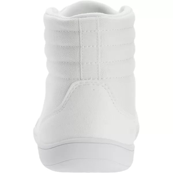 imageWHITIN Mens Wide Hitop Minimalist Barefoot Sneakers  Zero Drop Sole  Cushioned Ankle SupportAll White