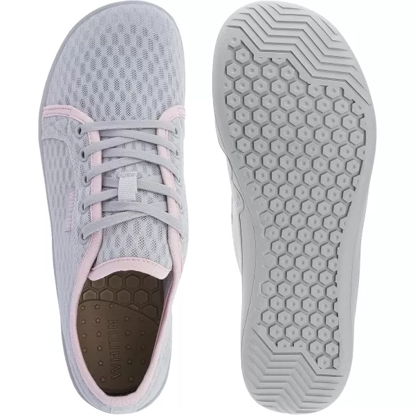 imageWHITIN Womens Water ampamp Land Shoes  Quick Drying  CasualStyle InspiredW75v2  Grey Pink  Water Shoes 