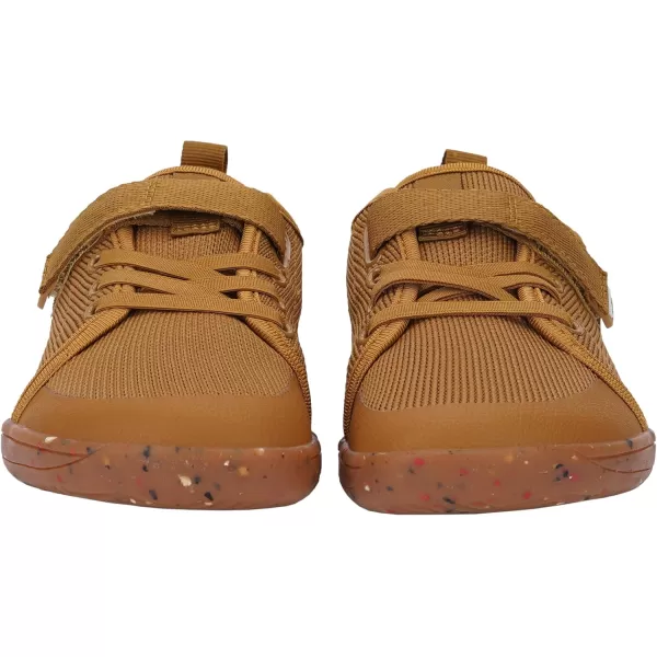 imageWHITIN LittleBig Kid Barefoot Shoes  BoysGirls Laceup Minimalist Sneakers  Wide Toe Box  Natural Flexible FitW8k6  Brown Multi