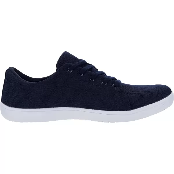 imageWHITIN Mens Minimalist Barefoot Sneakers  Wide fit  Zero Drop SoleW71v5  Dark Blue