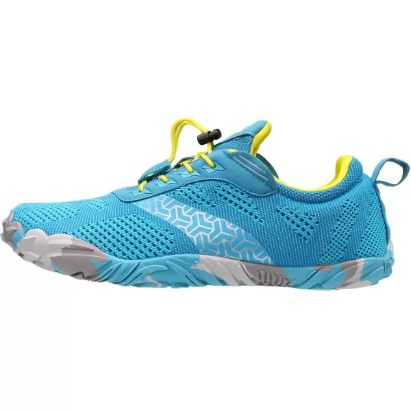 imageWHITIN Mens Minimalist Trail Running Shoes  Wide Toe Box  Optimal BarefootFeel2 Light Blue