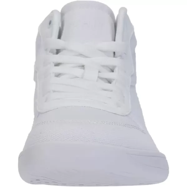 imageWHITIN Womens HighTop Canvas Minimalist Barefoot Shoes  Wide Toe Box  Zero DropAll White