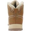 imageWHITIN Mens Waterproof Winter Shoes Snow Boots for Cold Weather Outdoor Hiking Warm Size 11 Fur Leather Ankle Work Insulated Lightweight Russet 45