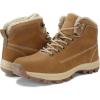 imageWHITIN Mens Waterproof Winter Shoes Snow Boots for Cold Weather Outdoor Hiking Warm Size 11 Fur Leather Ankle Work Insulated Lightweight Russet 45