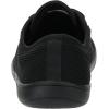 imageWHITIN Mens Wide Canvas Barefoot Sneakers  Zero Drop Sole  Minimalist FootwearW872  Black Knit Upper