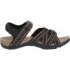 imageWHITIN Womens Hiking Sandals with Arch Support  Adjustable Hook and Loop Straps  Durable Sport Sandals for Outdoor AdventureC51  Blackbrown