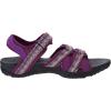 imageWHITIN Womens Hiking Sandals with Arch Support  Adjustable Hook and Loop Straps  Durable Sport Sandals for Outdoor AdventureC51  Darkpurple