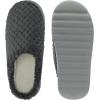 imageWHITIN Womens Pillow Warm Slippers with Outdoorfriendly Cushioned SoleBlack Grey
