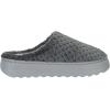 imageWHITIN Womens Pillow Warm Slippers with Outdoorfriendly Cushioned SoleBlack Grey