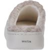 imageWHITIN Womens Pillow Warm Slippers with Outdoorfriendly Cushioned SoleTaupe
