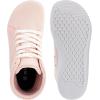 imageWHITIN Womens Wide HighTop Canvas Barefoot Sneakers  Minimalist StreetReady Fit  ComfortForward Ankle SupportW823  Pink