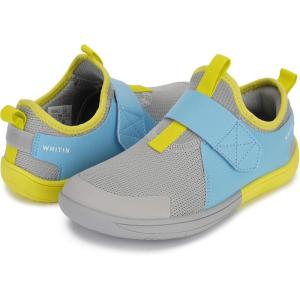 imageWHITIN LittleBig Kid Wide Width Barefoot Shoes  BoysGirls Minimalist Elastic Opening Sneakers  Flexible Zero Drop SoleW8k3  Greyyellow
