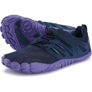 imageWHITIN Mens Minimalist Trail Runner  Wide Toe Box  Barefoot InspiredBlue Purple