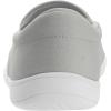 imageWHITIN Mens Wide Toe Box Slip on Barefoot Shoes  Minimalist Sneakers  Zero Drop SoleW863 Grey White