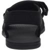 imageWHITIN Womens Barefoot Sandals  Minimalist Effortless Flat Slides  Ground FeelB12  All Black