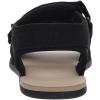 imageWHITIN Womens Barefoot Sandals  Minimalist Effortless Flat Slides  Ground FeelB12  Black Beige