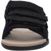 imageWHITIN Womens Barefoot Sandals  Minimalist Effortless Flat Slides  Ground FeelB12  Black Beige