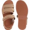 imageWHITIN Womens Barefoot Sandals  Minimalist Effortless Flat Slides  Ground FeelB12  Light Brown