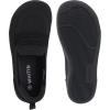 imageWHITIN Womens Round Toe Slip On Penny Loafers  Wide Width Barefoot Flats with Breathable KnitBlack