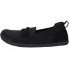 imageWHITIN Womens Round Toe Slip On Penny Loafers  Wide Width Barefoot Flats with Breathable KnitBlack