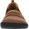 imageWHITIN Womens Round Toe Slip On Penny Loafers  Wide Width Barefoot Flats with Breathable KnitBrown