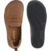 imageWHITIN Womens Round Toe Slip On Penny Loafers  Wide Width Barefoot Flats with Breathable KnitBrown