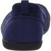 imageWHITIN Womens Round Toe Slip On Penny Loafers  Wide Width Barefoot Flats with Breathable KnitDark Blue