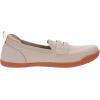 imageWHITIN Womens Round Toe Slip On Penny Loafers  Wide Width Barefoot Flats with Breathable KnitKhaki