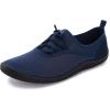 imageWHITIN Amphibious Water Shoes MenWomen  Versatility Aqua Socks  LowProfile SliponZ21  Navy Blue