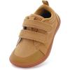 imageWHITIN ToddlerBoysGirls Barefoot Shoes  Kids Wide Width Minimalist Sneakers  Classic Canvas  Supports Natural Foot GrowthW8k8  Khaki Gum