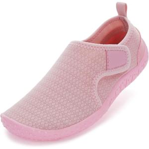 imageWHITIN LittleBig Kids Shore Explorer Water Shoes  BoysGirls Aqua Socks  Barefoot FreestyleZ1k2  Pink