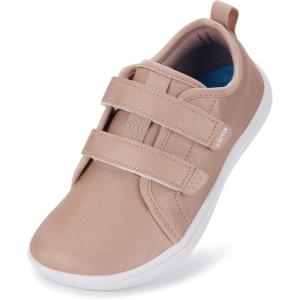 imageWHITIN ToddlerBoysGirls Barefoot Shoes  Kids Wide Width Minimalist Sneakers  Classic Canvas  Supports Natural Foot GrowthW8k5  Rose