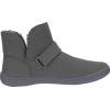 imageWHITIN Wide Toe Box Barefoot Ankle Boots for Women Zero Drop Sole Adjustable Velcro Size 7 Minimalist Fashion Short Booties Pullon MidCalf Leather Grey