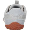 imageWHITIN Womens Wide Barefoot Sneakers  Retro TrackInspired Trainer  Zero Drop LifestyleBeige Grey