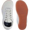 imageWHITIN Womens Wide Barefoot Sneakers  Retro TrackInspired Trainer  Zero Drop LifestyleBeige Grey