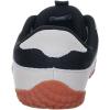 imageWHITIN Womens Wide Barefoot Sneakers  Retro TrackInspired Trainer  Zero Drop LifestyleBlack Gum