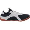 imageWHITIN Womens Wide Barefoot Sneakers  Retro TrackInspired Trainer  Zero Drop LifestyleBlack Gum