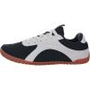 imageWHITIN Womens Wide Barefoot Sneakers  Retro TrackInspired Trainer  Zero Drop LifestyleBlack Gum
