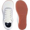 imageWHITIN Womens Wide Barefoot Sneakers  Retro TrackInspired Trainer  Zero Drop LifestyleWhite Gum